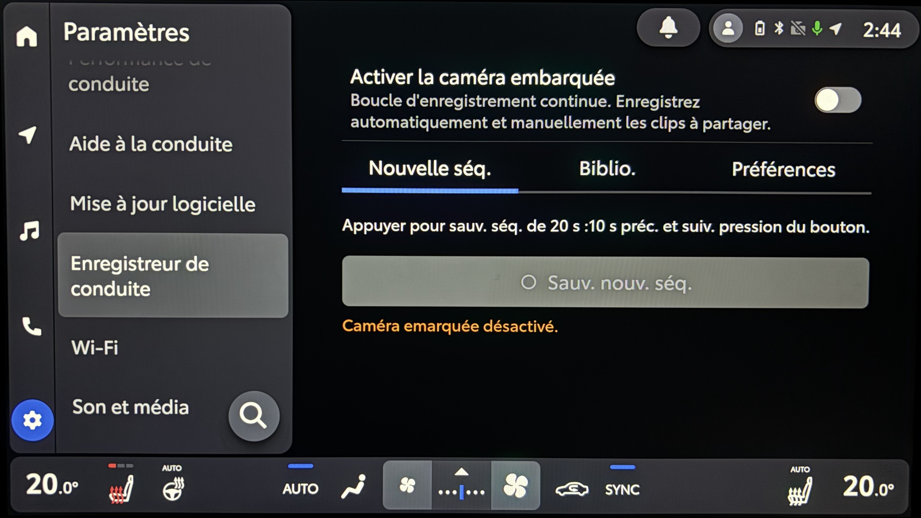 Lexus Multimedia System Screen