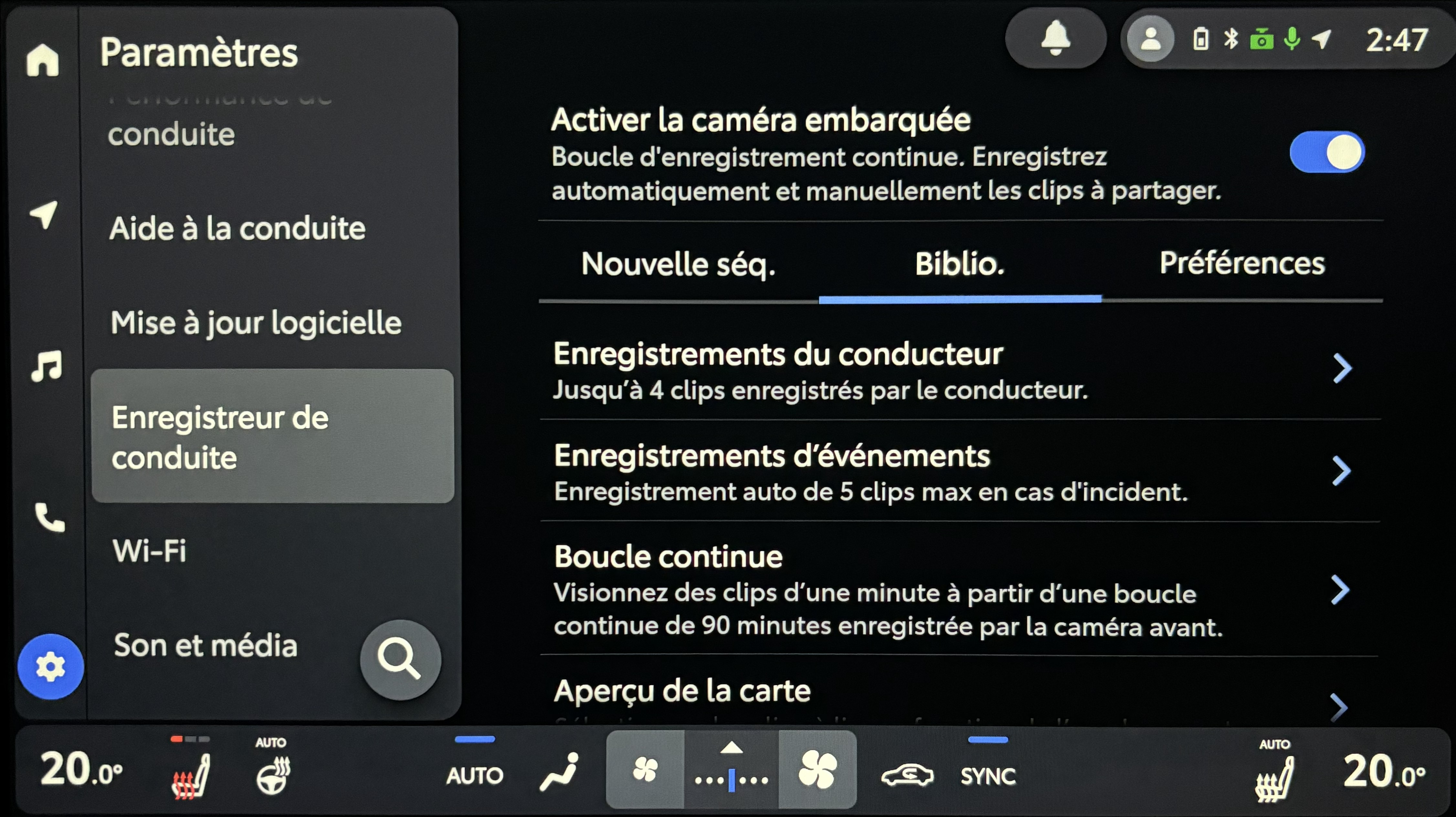 Lexus Multimedia System Screen